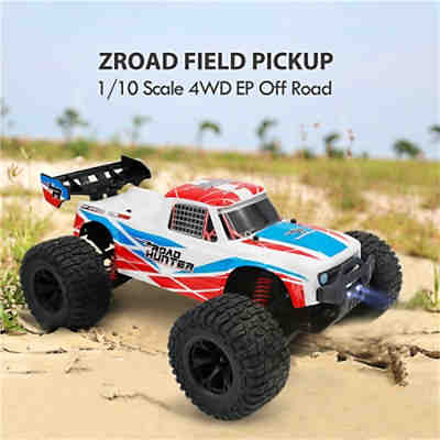 ZROAD RC Buggy Off-Road Geländewagen 2.4GHz 4WD 1:10 max. 48km/h mit 1 Akku 2