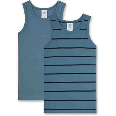 Unterhemd für Jungen Doppelpack, Organic Cotton