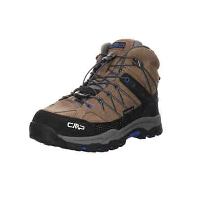 Jungen Schnürhalbschuhe Rigel Mid Outdoorschuh Kinderschuhe Synthetikkombination uni Outdoorschuhe