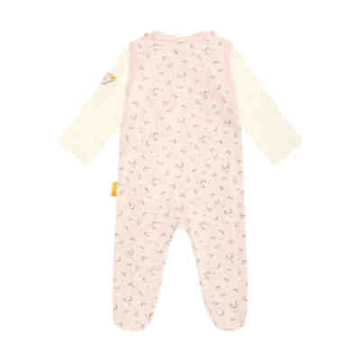 Set Strampler + T-Shirt langarm Baby Wellness mit Druckknöpfen mit Rüschen Strampler 2