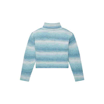 Pullover & Strickjacken Cropped Strickpullover mit Rollkragen Strickjacken 2