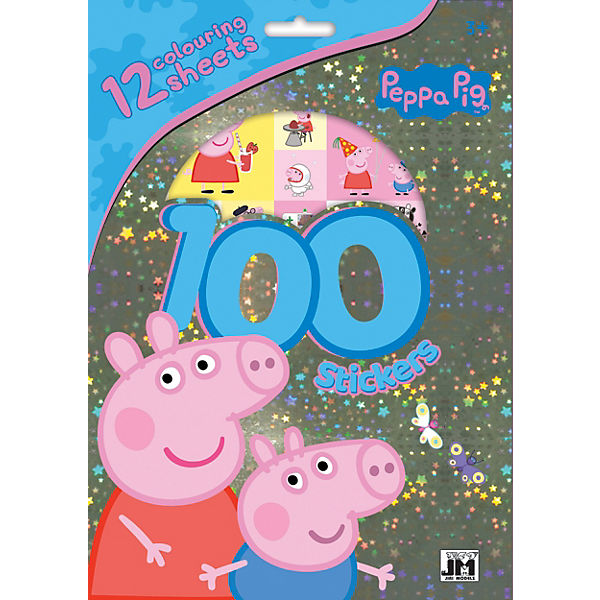PEPPA PIG 100 Aufkleber