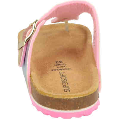 Mädchen Schuhe 542-182 Pantoffeln Hausschuhe Einhorn 834 Navy Clogs 2