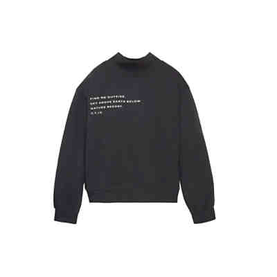 Strick & Sweatshirts Sweatshirt mit Stehkragen Sweatjacken