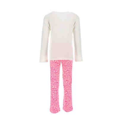 Minnie Mouse Schlafanzug Pyjama Langarm Shirt + Schlaf-Hose 2