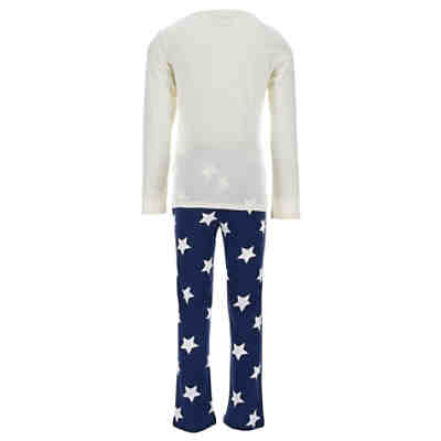 Minnie Mouse Schlafanzug Pyjama Langarm Shirt + Schlaf-Hose 2