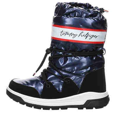 Snow Boots Logoschriftzug Synthetikkombination uni Winterstiefel 2