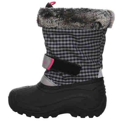 Winterboots reflektierende Details Synthetikkombination kariert Stiefel 2