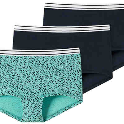 Shorts 6er Pack Teens Girls 95/5 Organic Cotton Panties für Mädchen 2