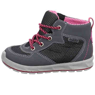 Baby Lauflernschuhe Krabbelschuhe Pejo Schnürschuh Babyschuhe Mädchen Synthetikkombination gemustert Halbschuhe 2