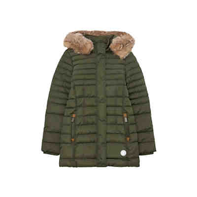 Steppjacke mit abnehmbarer Kunstfellblende Mäntel für Mädchen