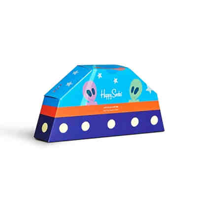 4 Paar Socken Kids Space Geschenk Box Socken für Kinder