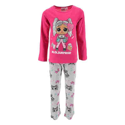 L.O.L. Surprise! Schlafanzug Pyjama Langarm Shirt + Schlaf-Hose