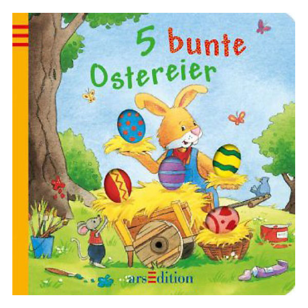 5 bunte Ostereier