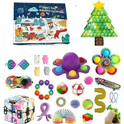 Adventskalender Fidget Spielzeug Adventskalender zum Spielen für Kinder