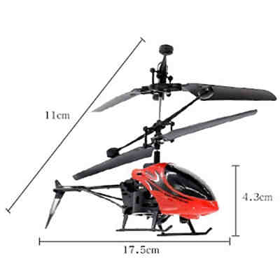 Leuchtend schwebender ferngesteuerter Hubschrauber Mini-Fernsteuerflugzeug 2