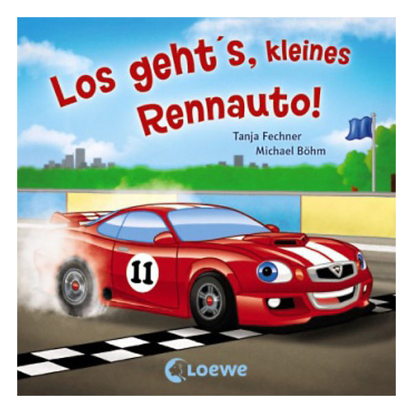Coole Fahrzeuge: Los geht's, kleines Rennauto!