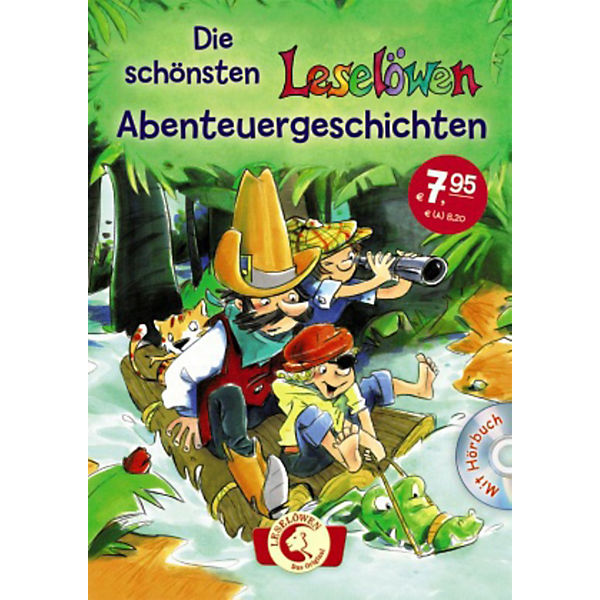 Die schönsten Leselöwen-Abenteuergeschichten, mit Hörbuch