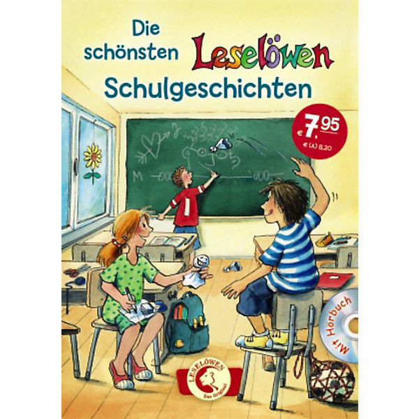 Die schönsten Leselöwen-Schulgeschichten, mit Hörbuch