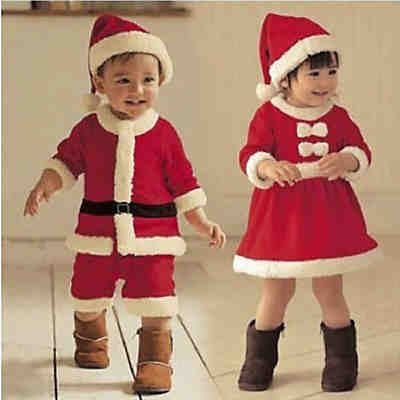 frler Weihnachtsmann Kinderkostüme für Baby Mädchen Kinderkostüme für Mädchen 2