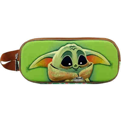 3D-Doppel-Schlampermäppchen Star Wars Child Mandalorian, unbefüllt 2