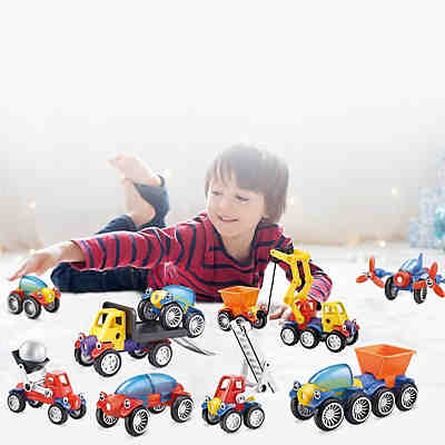 Technisches Fahrzeugmodell für Kinder Pädagogisches magnetisches Spleißspielzeug 2
