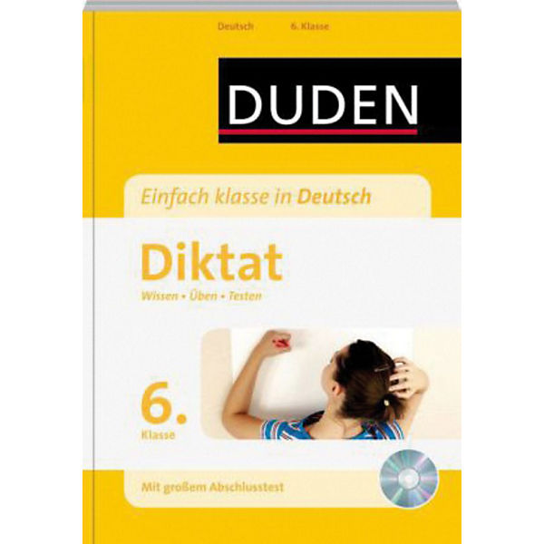Duden Einfach klasse in Deutsch, Diktat 6. Klasse, mit MP3-CD