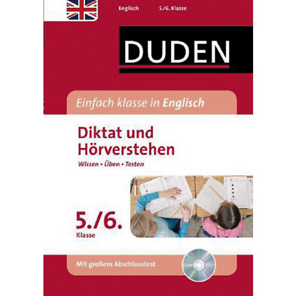 Duden Einfach klasse in Englisch, Diktat und Hörverstehen 5./6. Klasse, mit Audio-CD