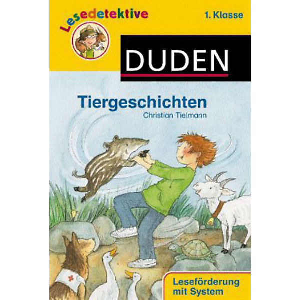 Duden Lesedetektive: Tiergeschichten, 1. Klasse