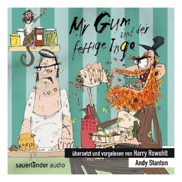 Mr Gum und der fettige Ingo, 1 Audio-CD