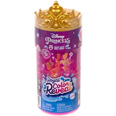 Disney-Prinzessin Color Reveal-Puppen mit 6 Überraschungen, Freundschaft-Serie 2