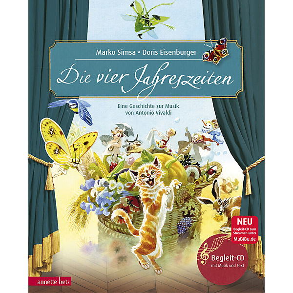Die vier Jahreszeiten, mit Audio-CD