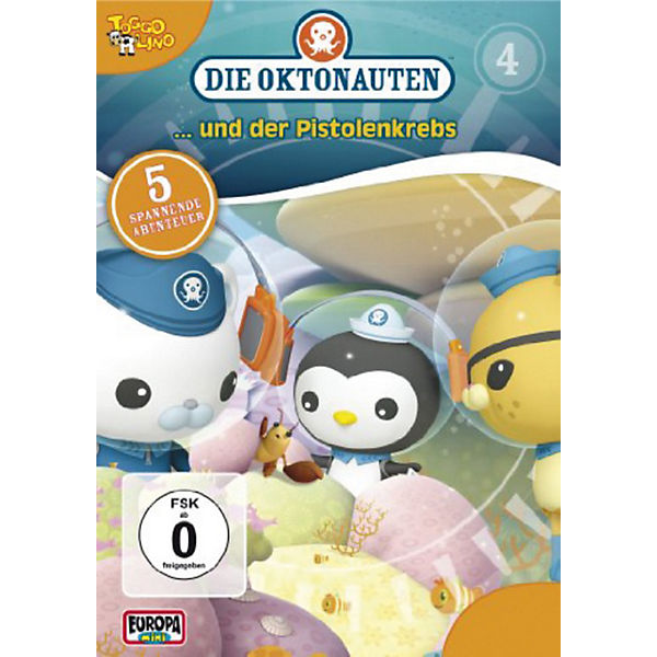 DVD Die Oktonauten 04 - und der Pistolenkrebs