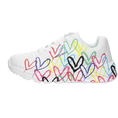 Mädchen Schnürhalbschuhe Uno Lite Sneaker Kinderschuhe Synthetik bedruckt Halbschuhe 2