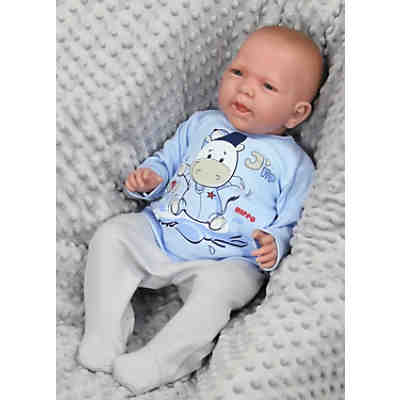 Unisex Baby Langarmshirt mit Spruch Aufdruck 3er Set für Kinder 2