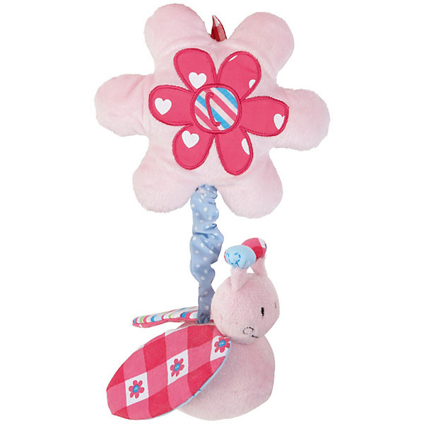 Vibrationsrassel ABC, rosa