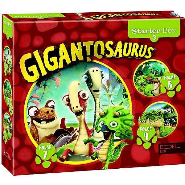 Gigantosaurus - Starter-Box (3), Folge 7-9