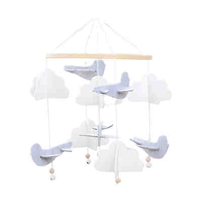 kinderwagen anhänger bett glocke anhänger Vogelwolken-Windspiel-Spielzeug