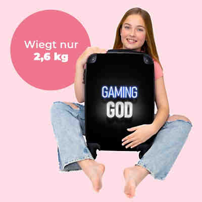 Kinderkoffer - Trolley - Spiele - Sprichwörter - Spielgott - Männer - Neon 2