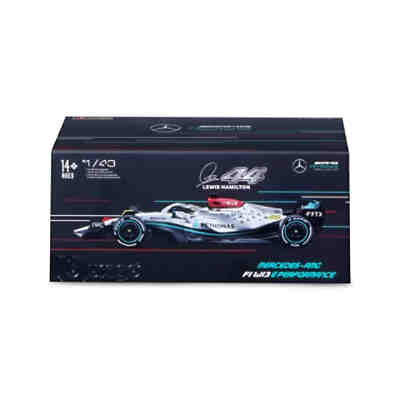 Modellauto Mercedes-AMG F1 W13 E Performance Hamilton #44 (mit Fahrer, Maßstab 1:43) 2