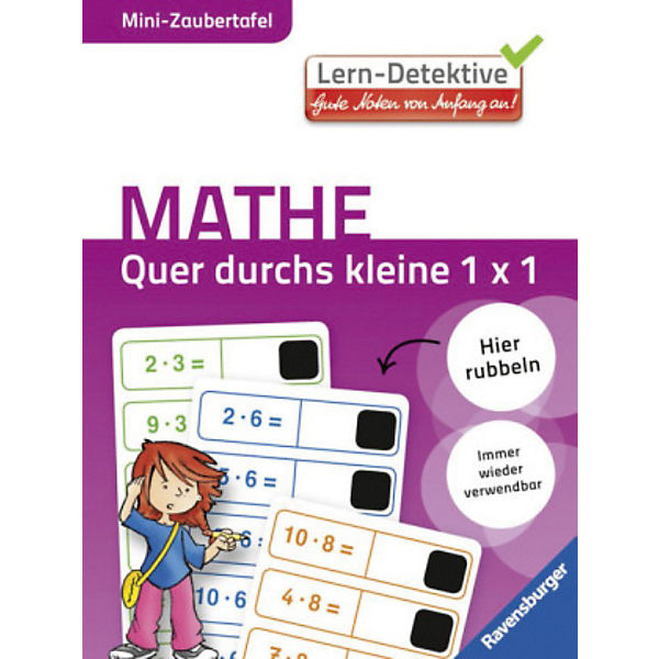 Lern-Detektive - Mini-Zaubertafel: Quer durch das kleine 1 x 1