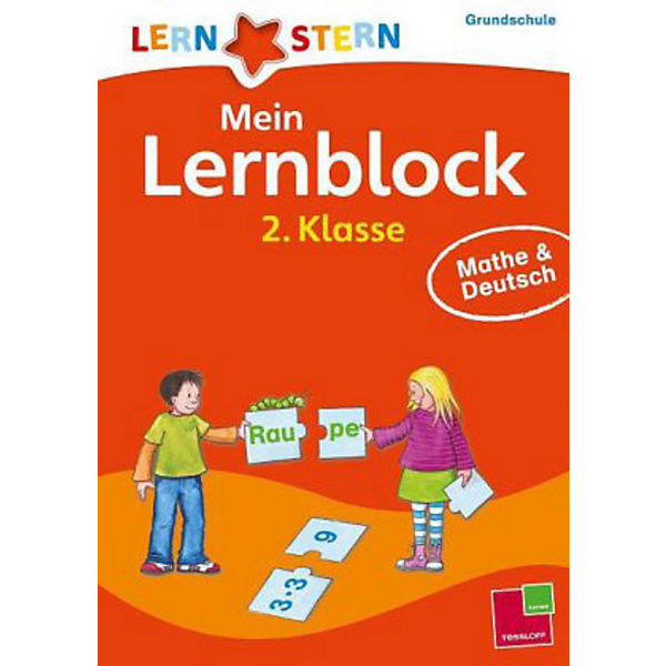 Lernstern Mein Lernblock 2. Klasse: Mathe & Deutsch