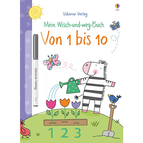 Mein Wisch-und-weg-Buch: Von 1 bis 10
