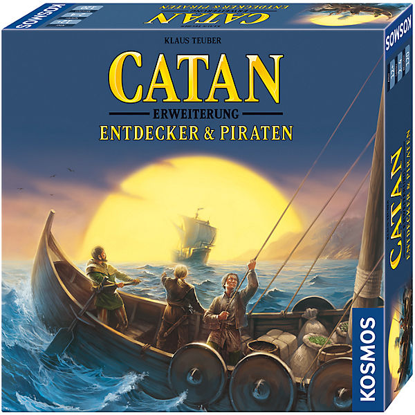 Catan - Erweiterung Entdecker & Piraten 3-4 Spieler