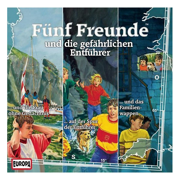 CD Fünf Freunde - 18 - 3er Box - und die gefährlichen Entführer