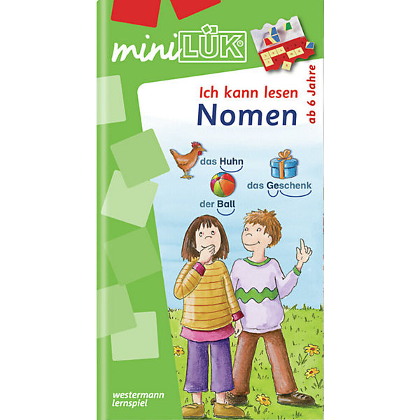 mini LÜK: Ich kann lesen - Nomen, 1. Klasse, Übungsheft