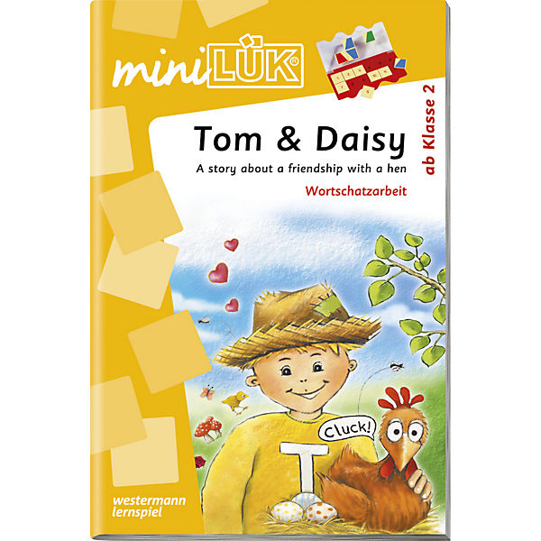 mini LÜK: Tom & Daisy: A story about a friendship with a hen, 2. Klasse, Übungsheft