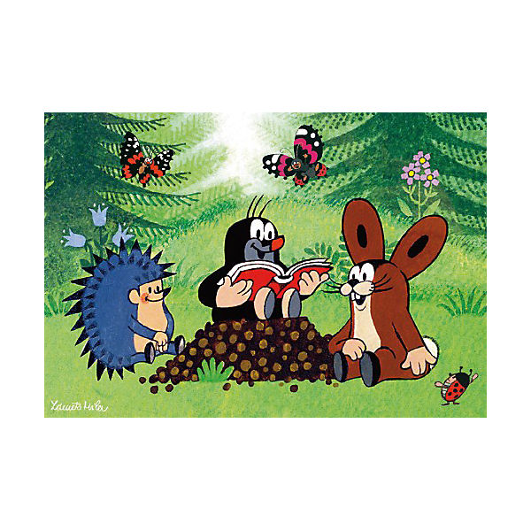 Puzzleset der kleine maulwurf lernspaß mit