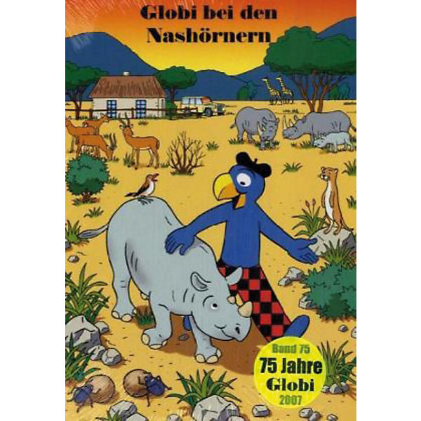 Globi bei den Nashörnern