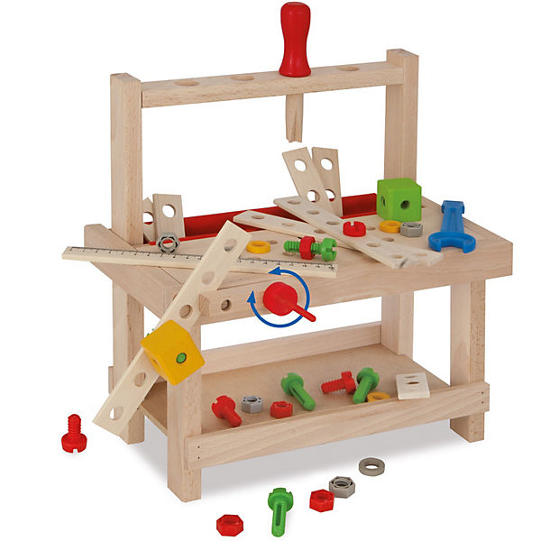 Werkbank aus Holz, 30-tlg.